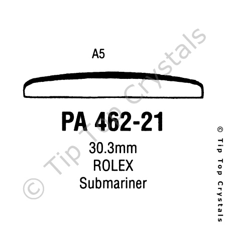 GS PA462-21 Watch Crystal