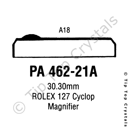 GS PA462-21A Watch Crystal
