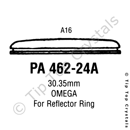 GS PA462-24A Watch Crystal