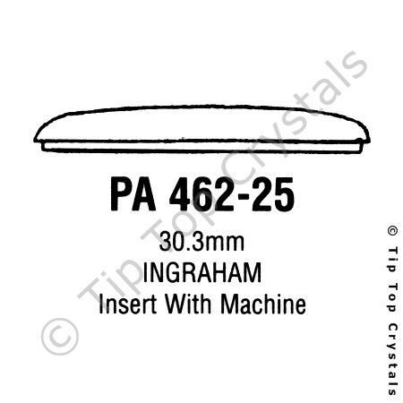 GS PA462-25 Watch Crystal