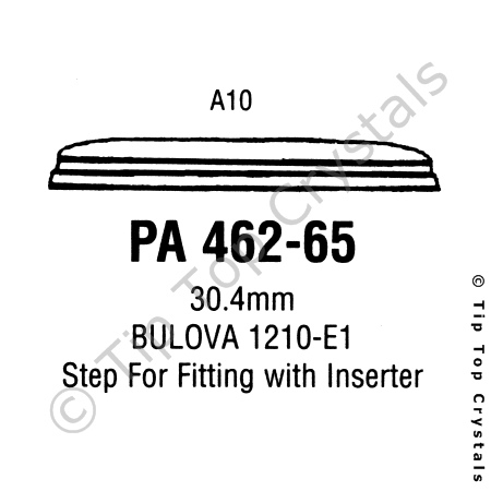 GS PA462-65 Watch Crystal