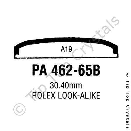 GS PA462-65B Watch Crystal