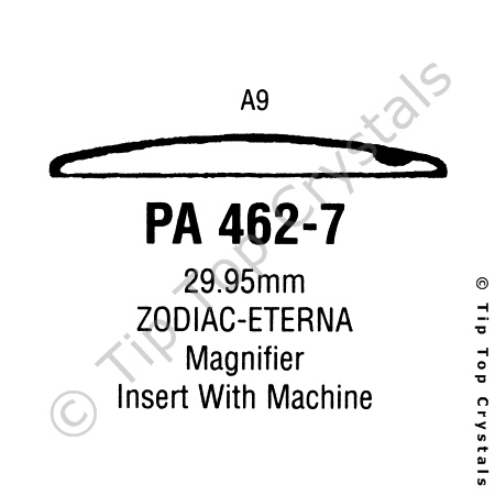 GS PA462-7 Watch Crystal