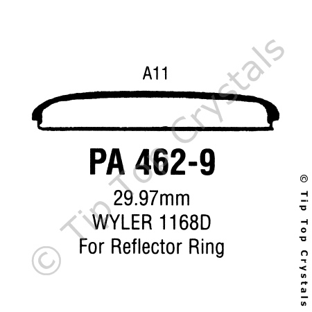 GS PA462-9 Watch Crystal