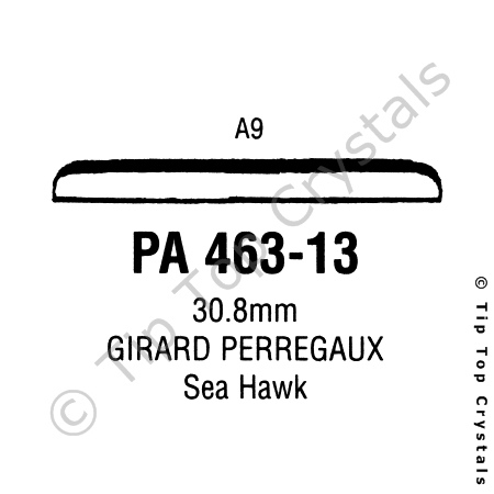 GS PA463-13 Watch Crystal