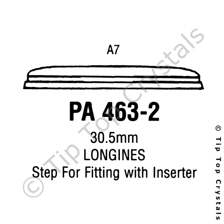 GS PA463-2 Watch Crystal