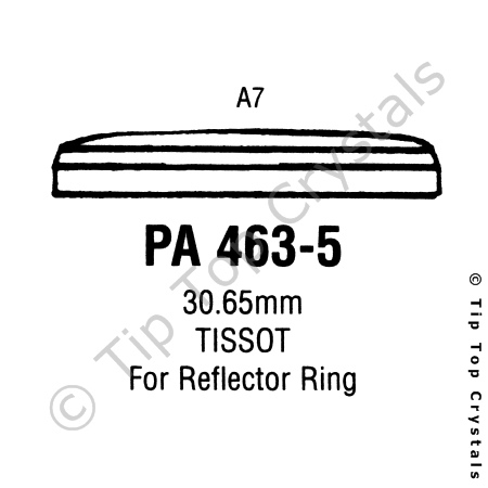 GS PA463-5 Watch Crystal