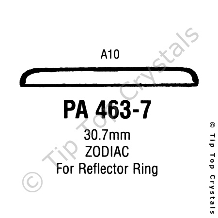 GS PA463-7 Watch Crystal