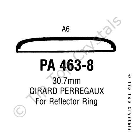 GS PA463-8 Watch Crystal