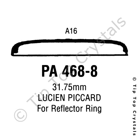 GS PA468-8 Watch Crystal