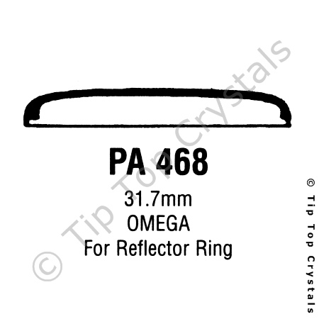 GS PA468 Watch Crystal