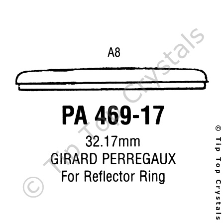 GS PA469-17 Watch Crystal