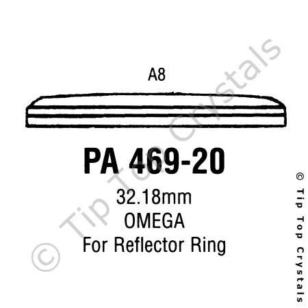 GS PA469-20 Watch Crystal