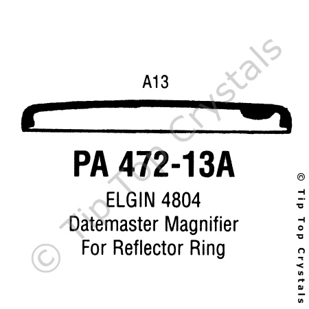 GS PA472-13A Watch Crystal