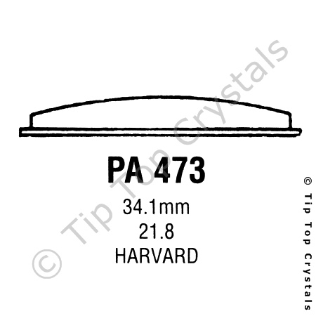 GS PA473 Watch Crystal