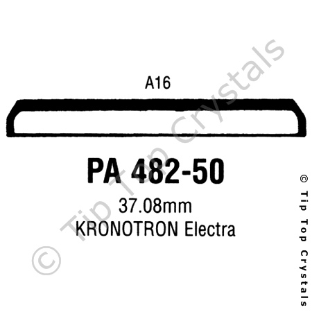 GS PA482-50 Watch Crystal