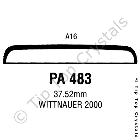 GS PA483 Watch Crystal