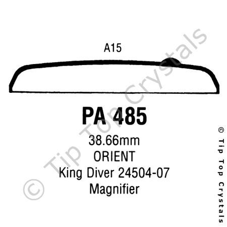 GS PA485 Watch Crystal