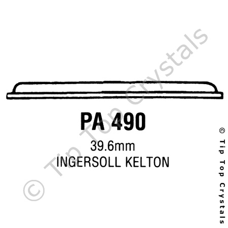 GS PA490 Watch Crystal