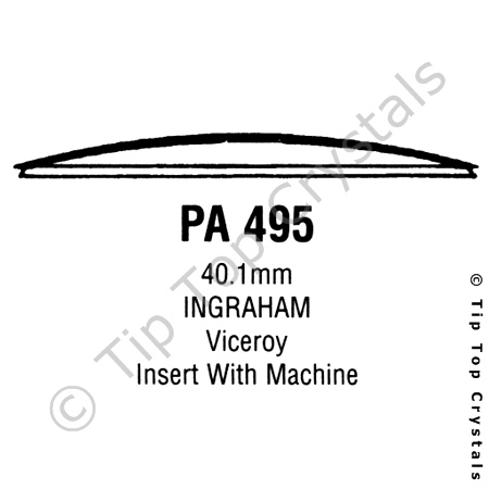 GS PA495 Watch Crystal