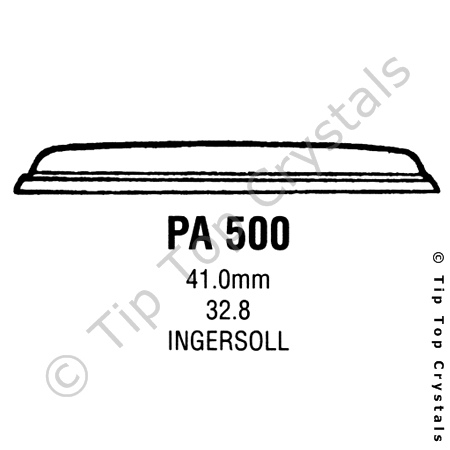 GS PA500 Watch Crystal