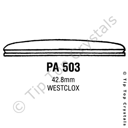 GS PA503 Watch Crystal