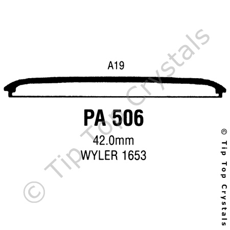 GS PA506 Watch Crystal