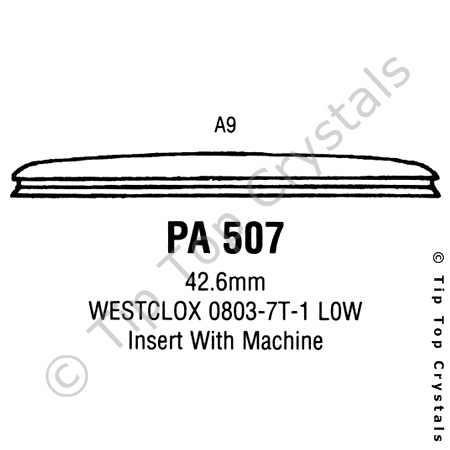 GS PA507 Watch Crystal