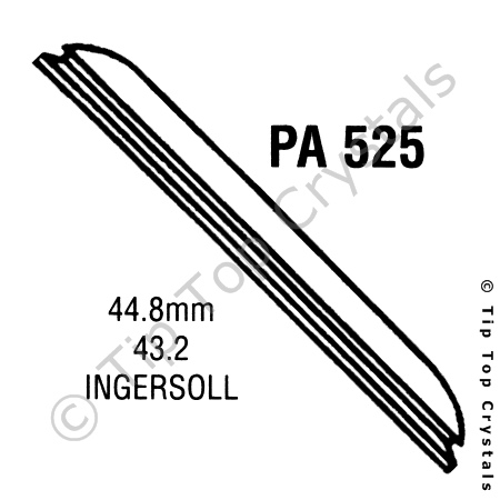 GS PA525 Watch Crystal