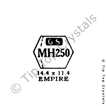 GS MH250 Watch Crystal