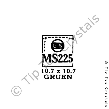 GS MS225 Watch Crystal