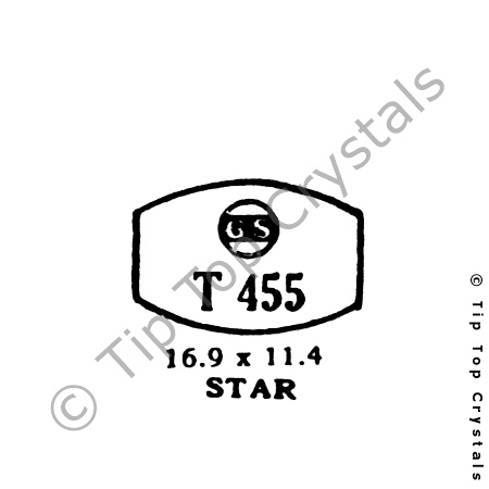 GS T455 Watch Crystal