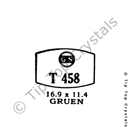 GS T458 Watch Crystal