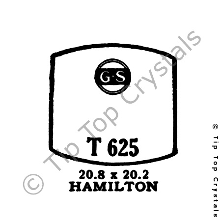 GS T625 Watch Crystal