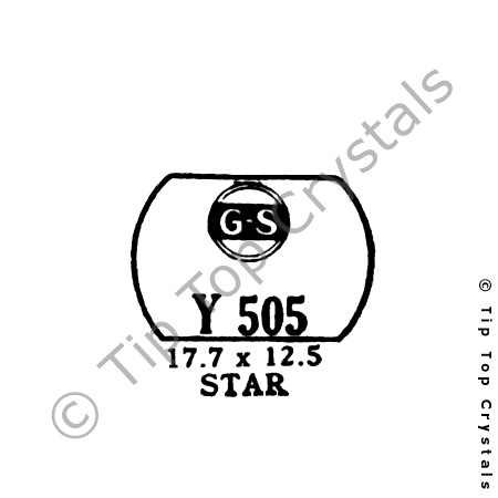 GS Y505 Watch Crystal