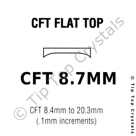 GS CFT 8.7mm Watch Crystal