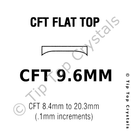 GS CFT 9.6mm Watch Crystal