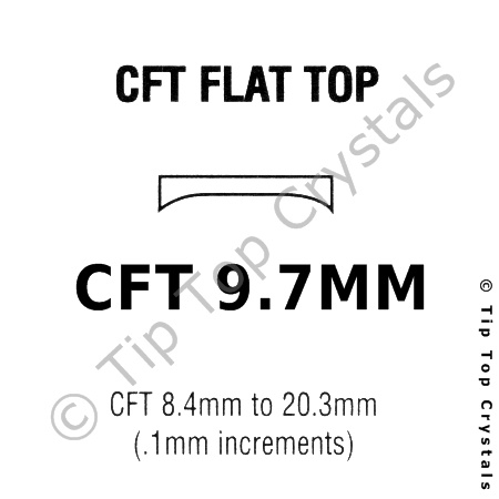 GS CFT 9.7mm Watch Crystal