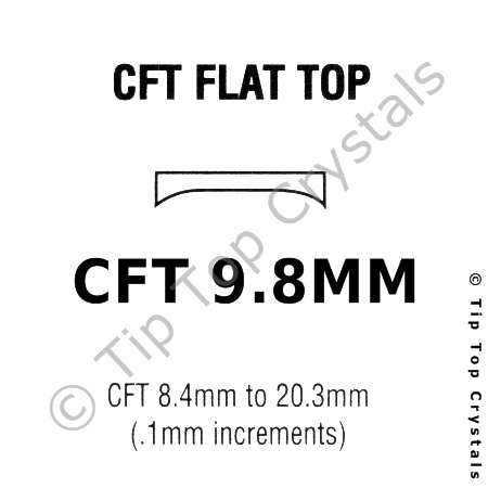 GS CFT 9.8mm Watch Crystal
