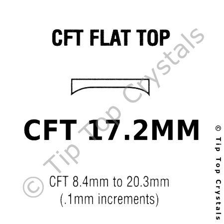 GS CFT 17.2mm Watch Crystal