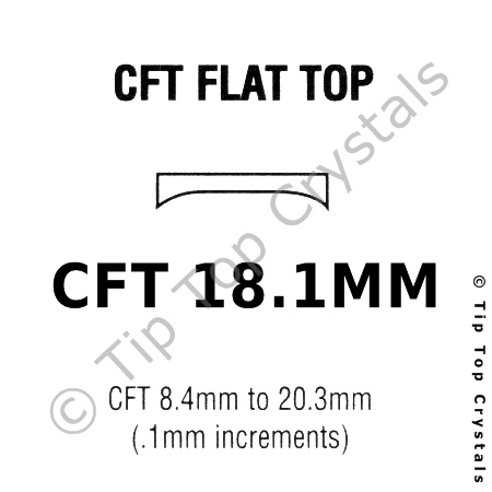 GS CFT 18.1mm Watch Crystal