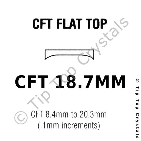 GS CFT 18.7mm Watch Crystal