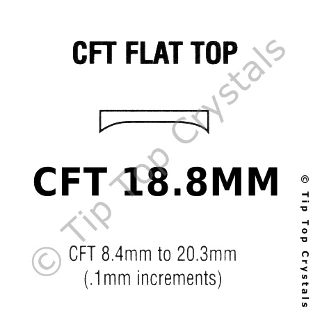GS CFT 18.8mm Watch Crystal