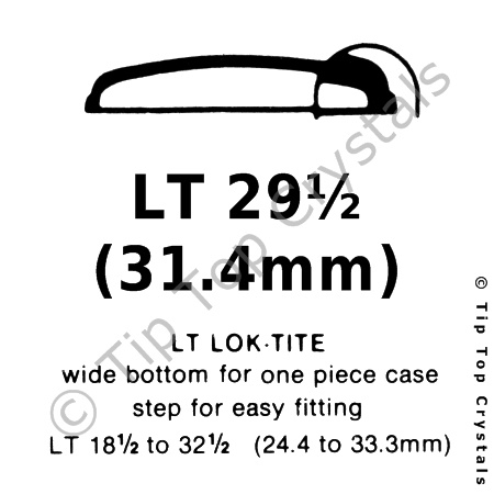 GS LT 29-1/2 Watch Crystal