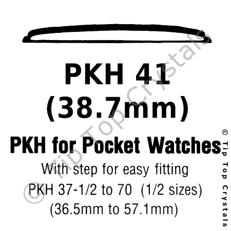 GS PKH 41 Watch Crystal