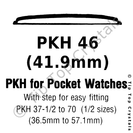 GS PKH 46 Watch Crystal