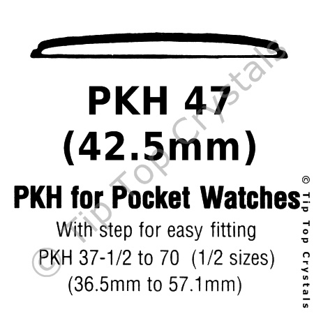 GS PKH 47 Watch Crystal
