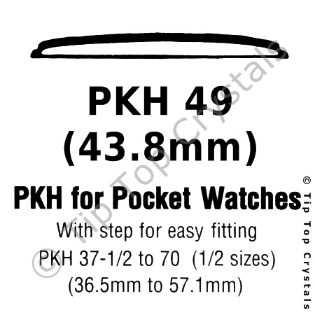 GS PKH 49 Watch Crystal