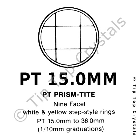 GS PT 15.0mm Watch Crystal