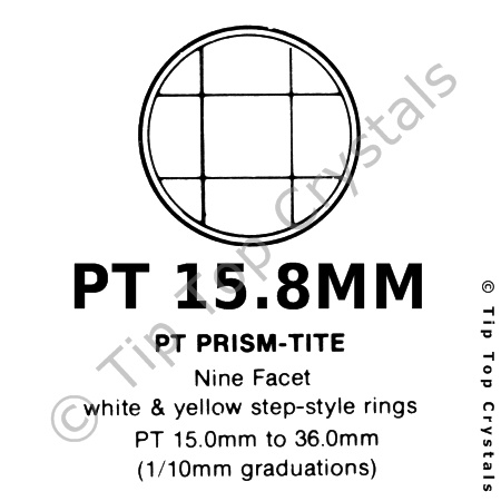 GS PT 15.8mm Watch Crystal
